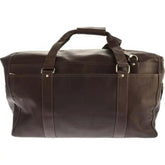 Piel Leather Extra Large Zip Pocket Duffel - Luggage Base